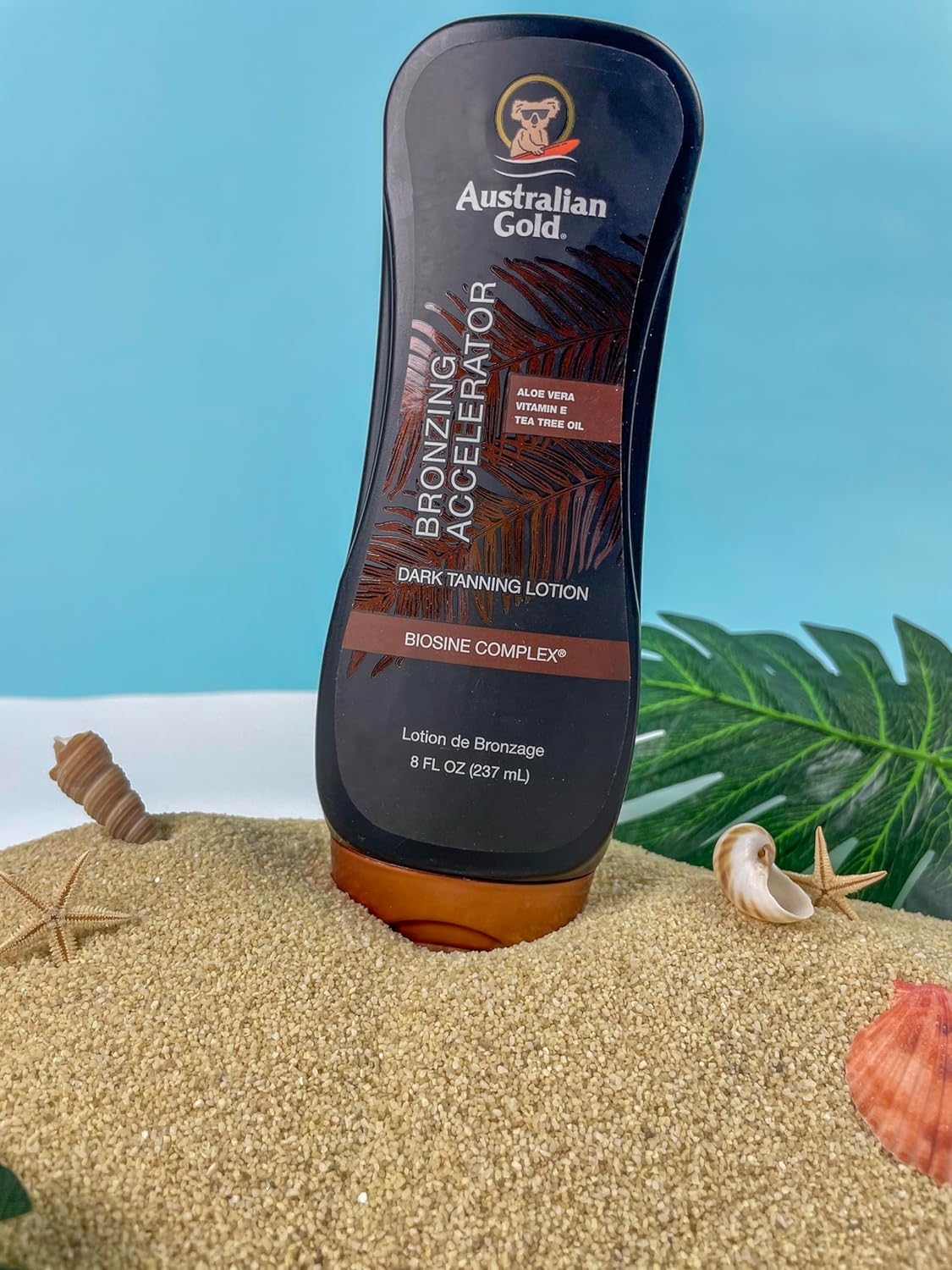 Australian Gold Dark Tanning Accelerator Lotion with Bronzer 8 Ounce New - Image 3