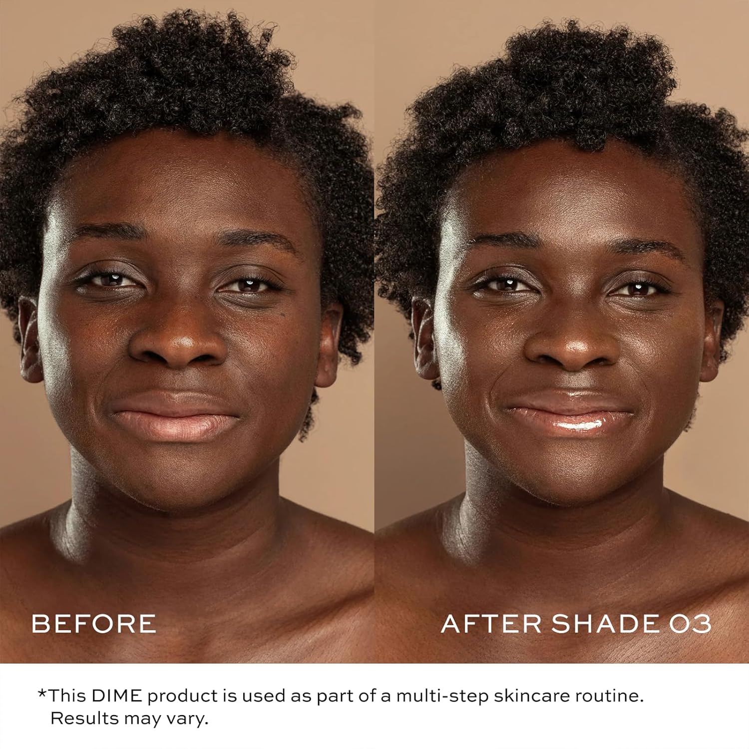 DIME Beauty Tinted Glow Wonderscreen SPF 30 Mineral Face Sunscreen 50g Shade 03 - Image 5