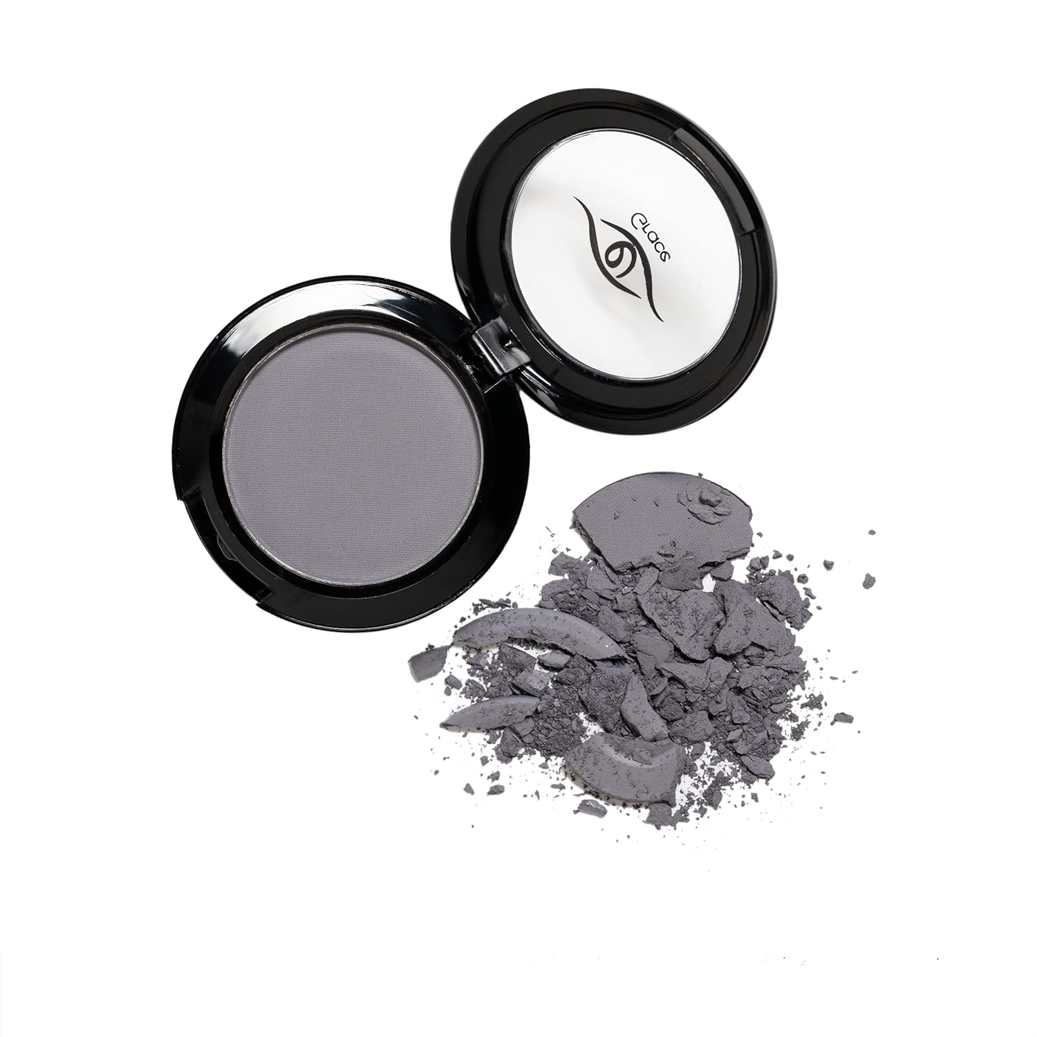 Eye Embrace Gray Eyebrow Powder, Hair Powder, Root Cover-Up – Waterproof, Cruelty-Free (Grace medium gray)