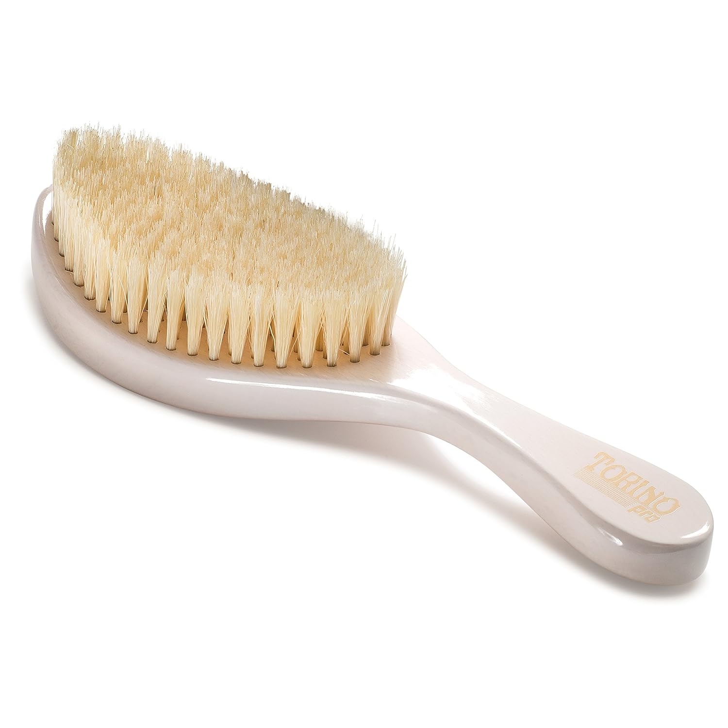 Torino Pro #640 Soft Curve 360 Wave Brush 100% Boar Bristles for Polishing and Finishing - Image 3
