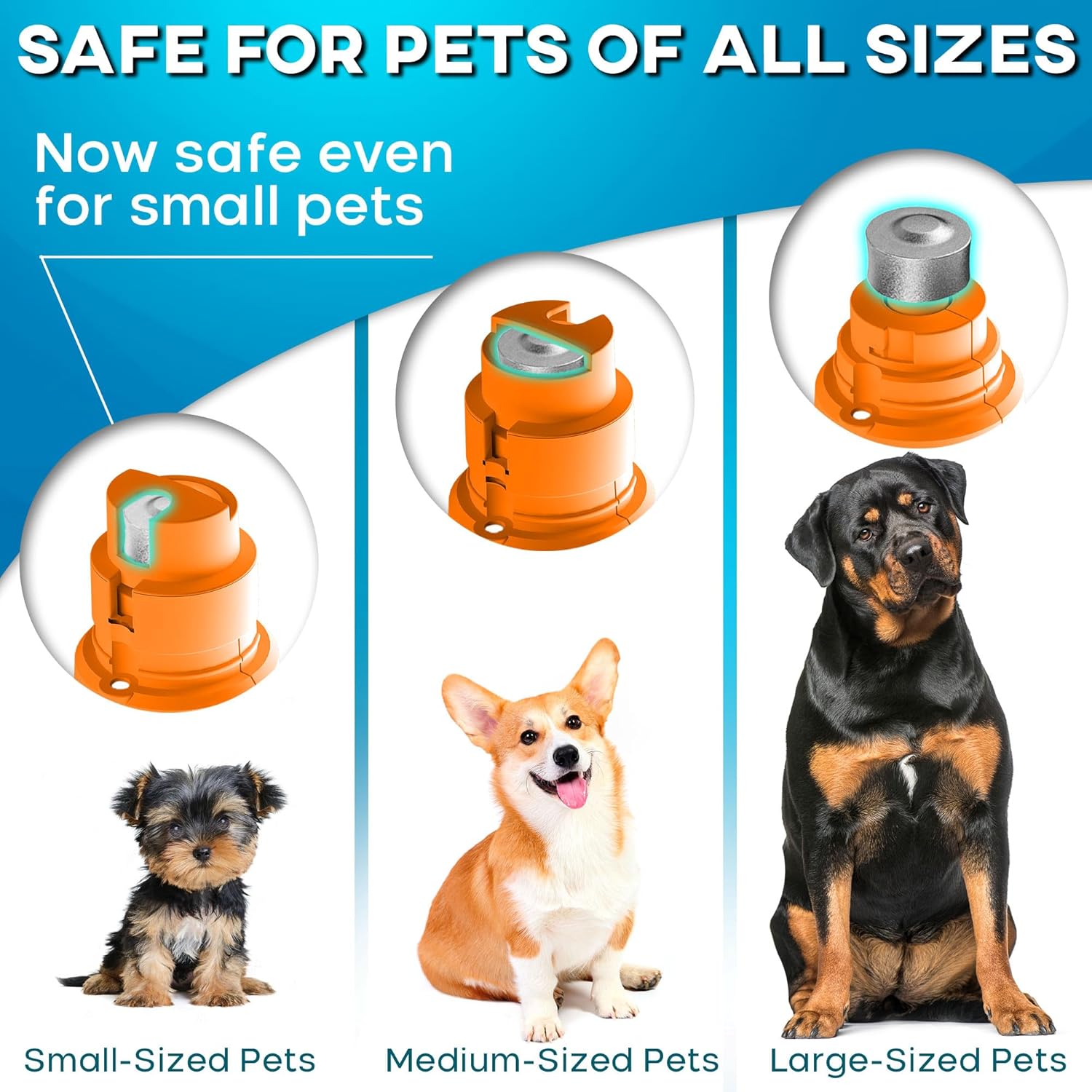 Quiet 2-Speed Dog Nail Grinder with LED Light for Small Medium Pets - Image 4