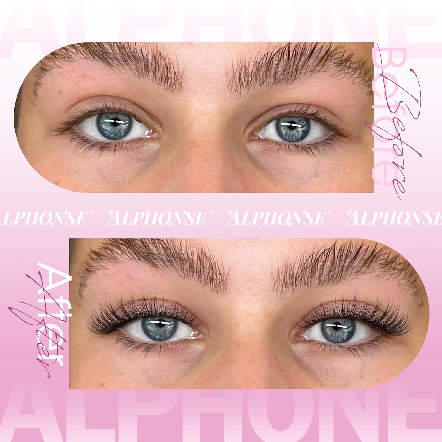 ALPHONSE 10 Pairs Wispy Cat Eye False Eyelashes 13mm Short Lash Strips - Image 3