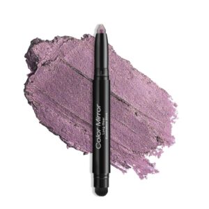 Cream Waterproof Hypoallergenic Eyeshadow Stick, long wear Metallic Glitter Matte Eye Shadow Pencil With Makeup Brush, Eye Brightener, 59 Amethyst Metallic