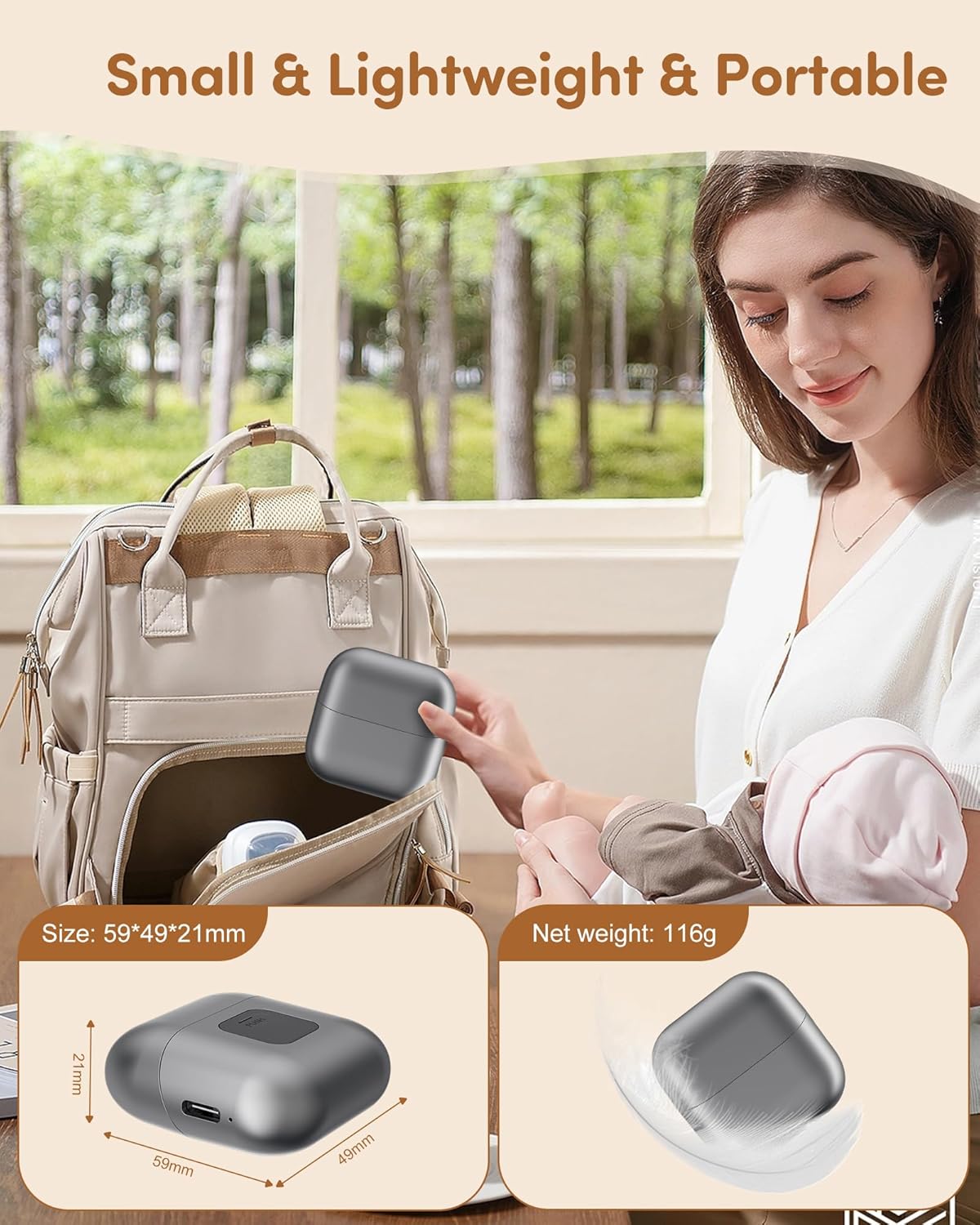 Baby and Adult Electric Nail Clipper, USB Rechargeable with Built-in Light and Nail Catcher - Image 9