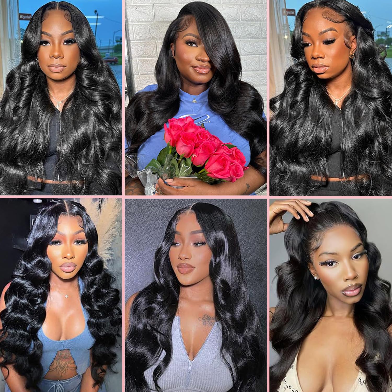 12A 3 Bundles Body Wave Human Hair with 5x5 HD Lace Closure 20 22 24 + 18 Inch - Image 7