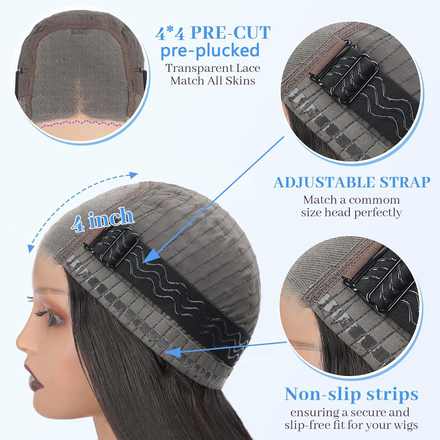 Glueless 12 Inch Human Hair Bob Wig 180% Density Body Wave Lace Front - Image 3