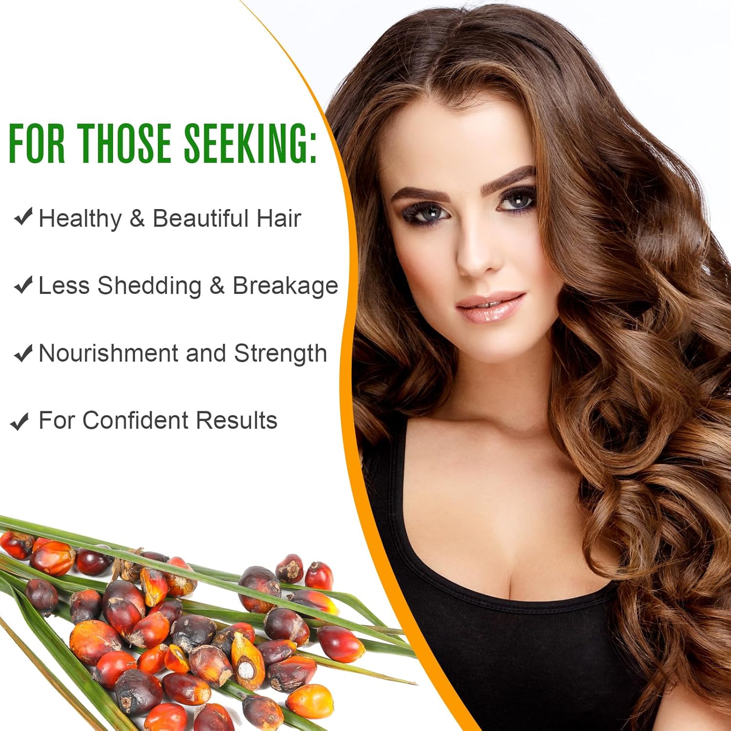 Pure Batana Oil for Hair Growth, Natural Treatment for All Hair Types, 2.02 fl oz - Image 2