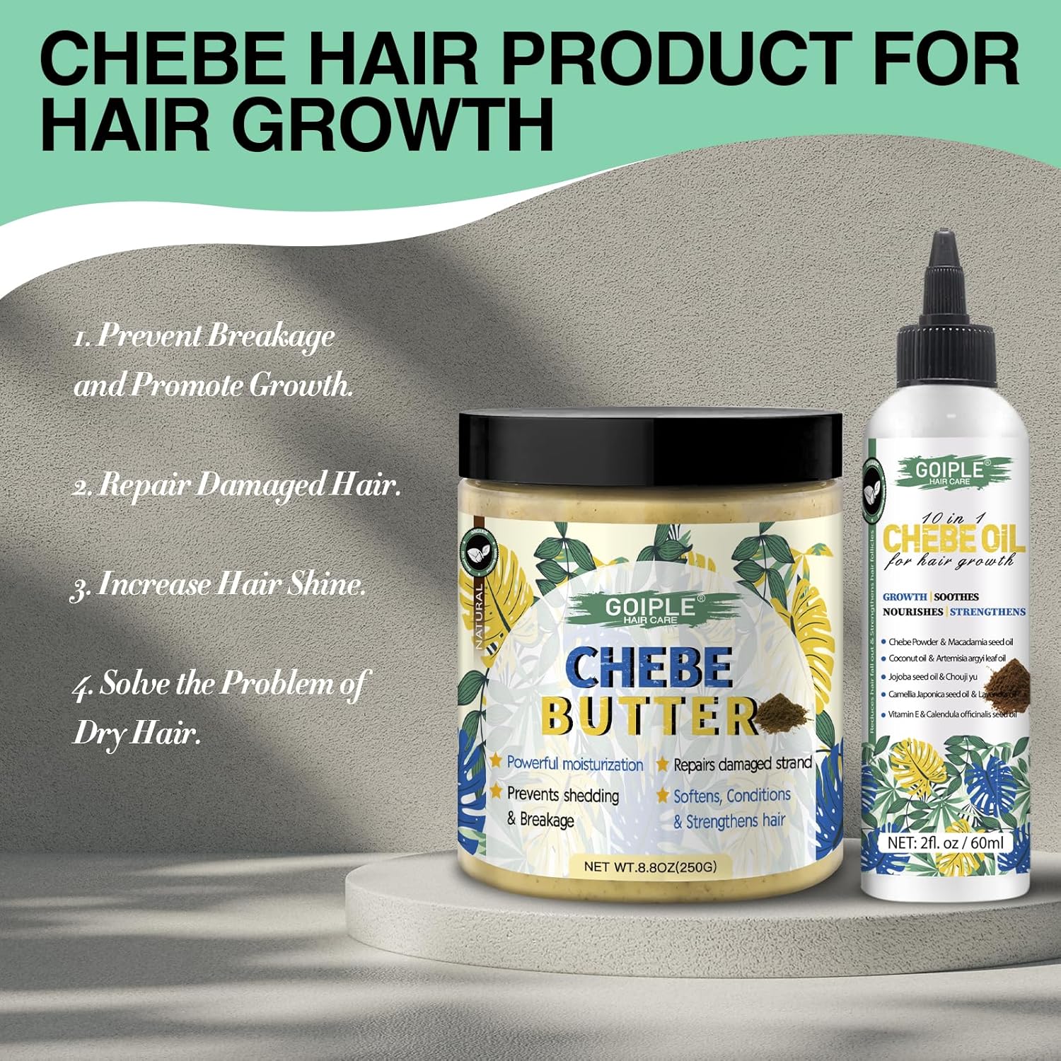 4 oz Chebe Hair Growth Oil and Butter for Deep Moisturization All Hair Types - Image 5
