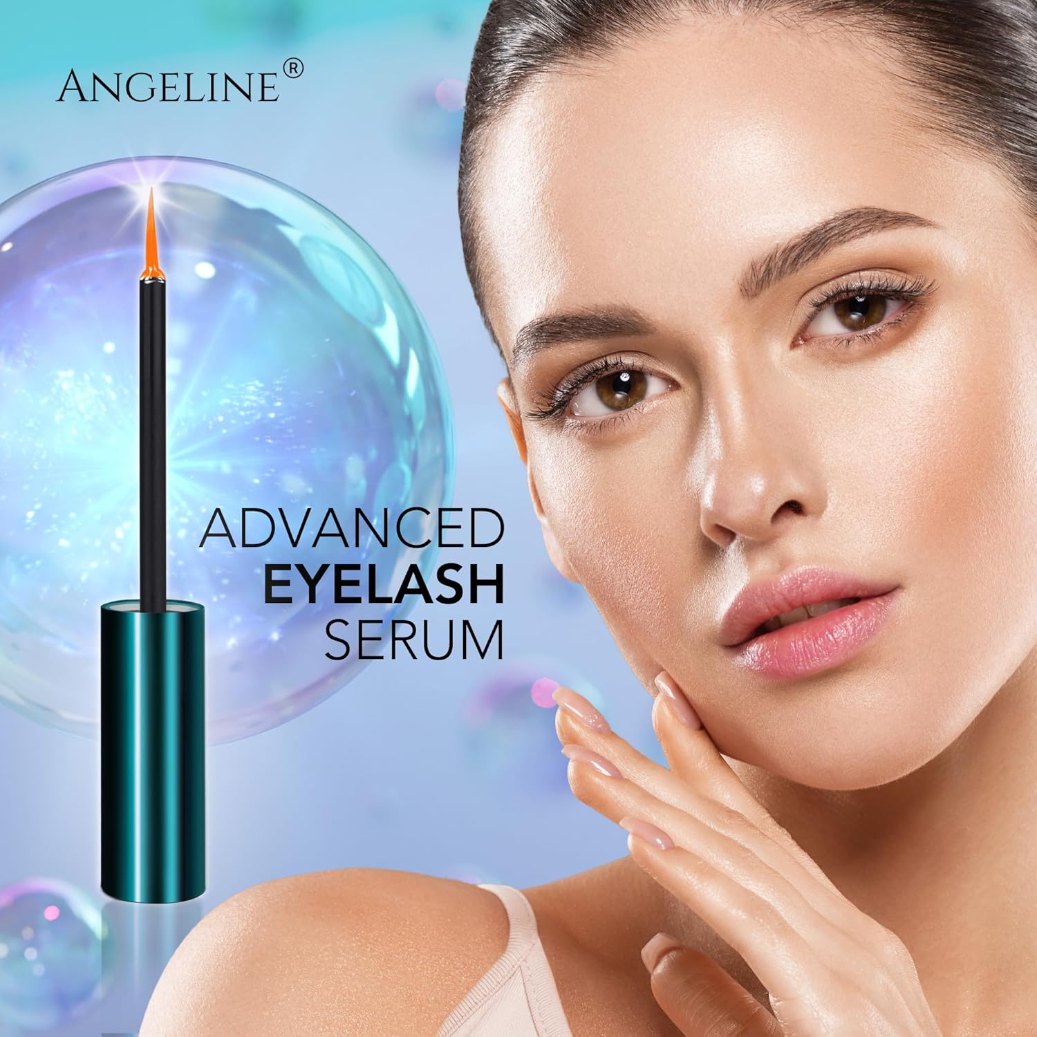 Premium 5ml Eyelash and Brow Growth Serum for Longer, Fuller Lashes - Image 2