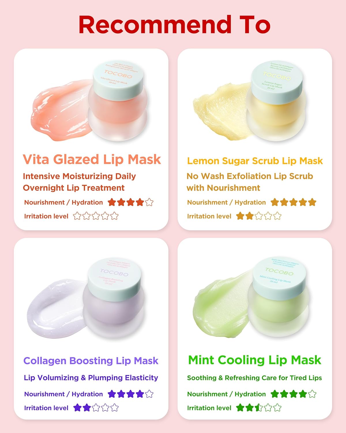 TOCOBO Collagen Boosting Overnight Lip Mask 0.5 oz with Olive Oil Lavender - Image 7