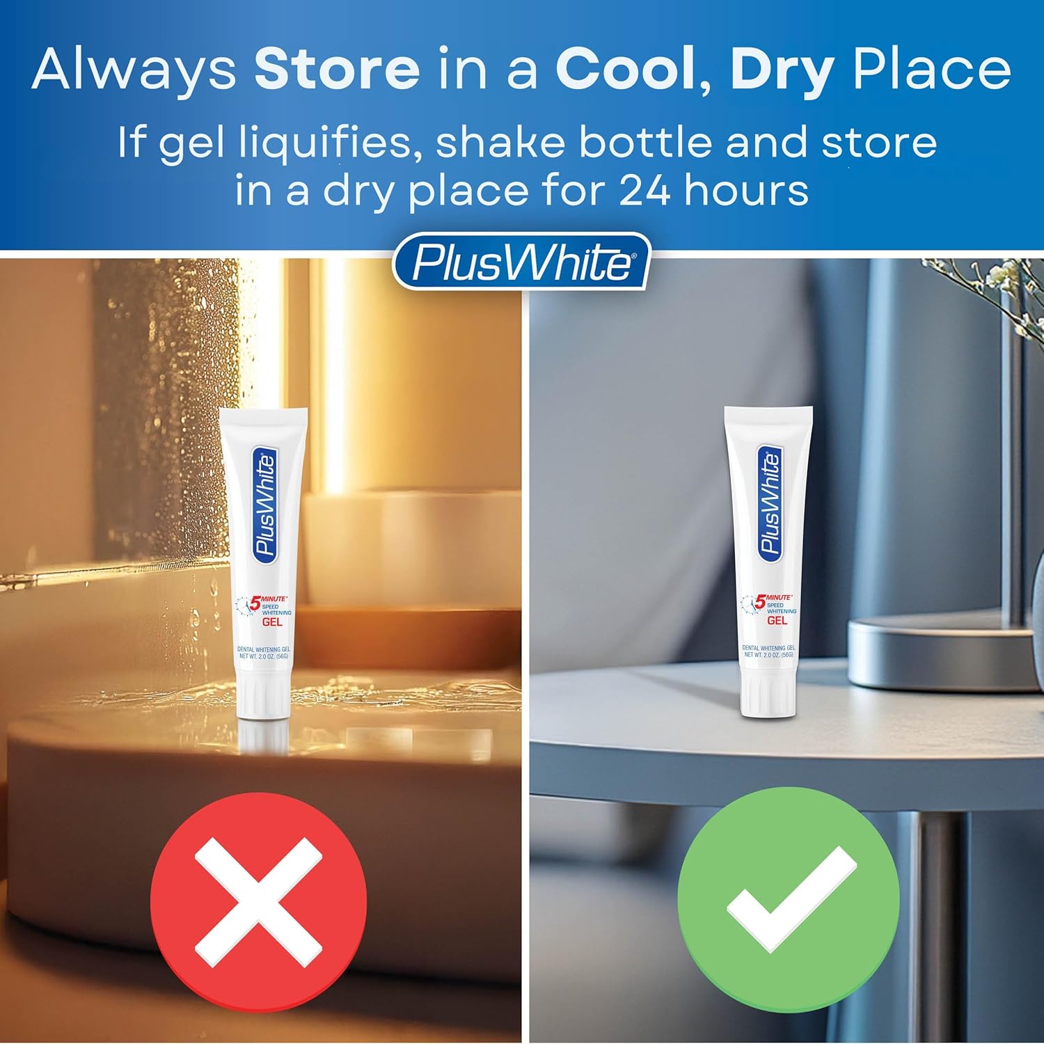 Plus White Speed Whitening Gel 2 oz, 3 Pack for Professional Teeth Whitening in 5 Minutes - Image 4