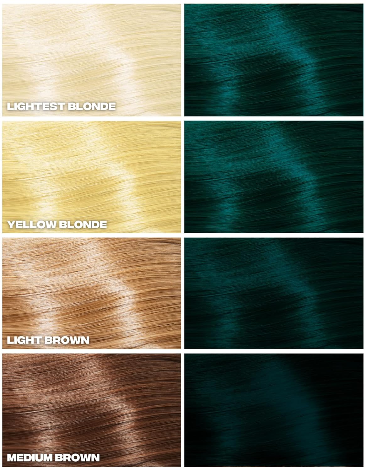 Good Dye Young Move Mountains Green Semi-Permanent Hair Color Vegan 5 Fl Oz 24 Washes - Image 3