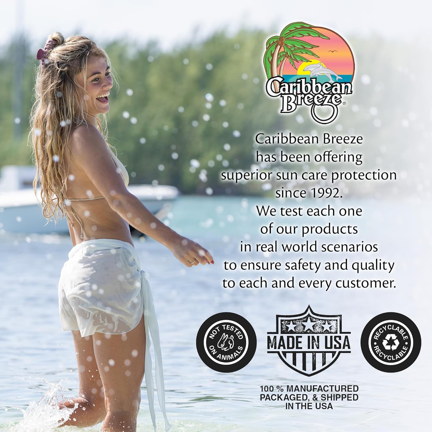 Reef Safe SPF 30 Mango Lime Scent Sunscreen Lotion 4 Oz Water Resistant - Image 7