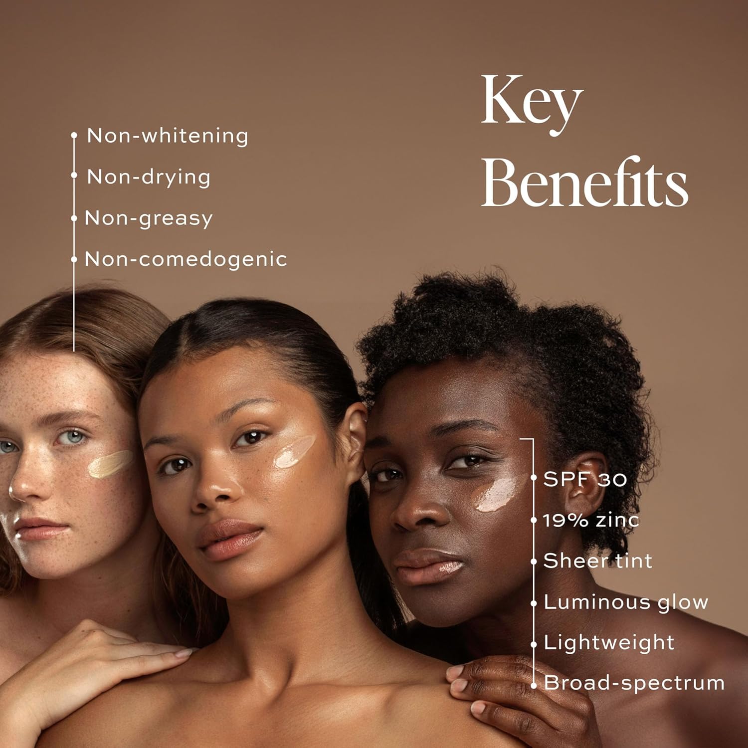 DIME Beauty Tinted Glow Wonderscreen SPF 30 Mineral Face Sunscreen 50g Shade 03 - Image 3