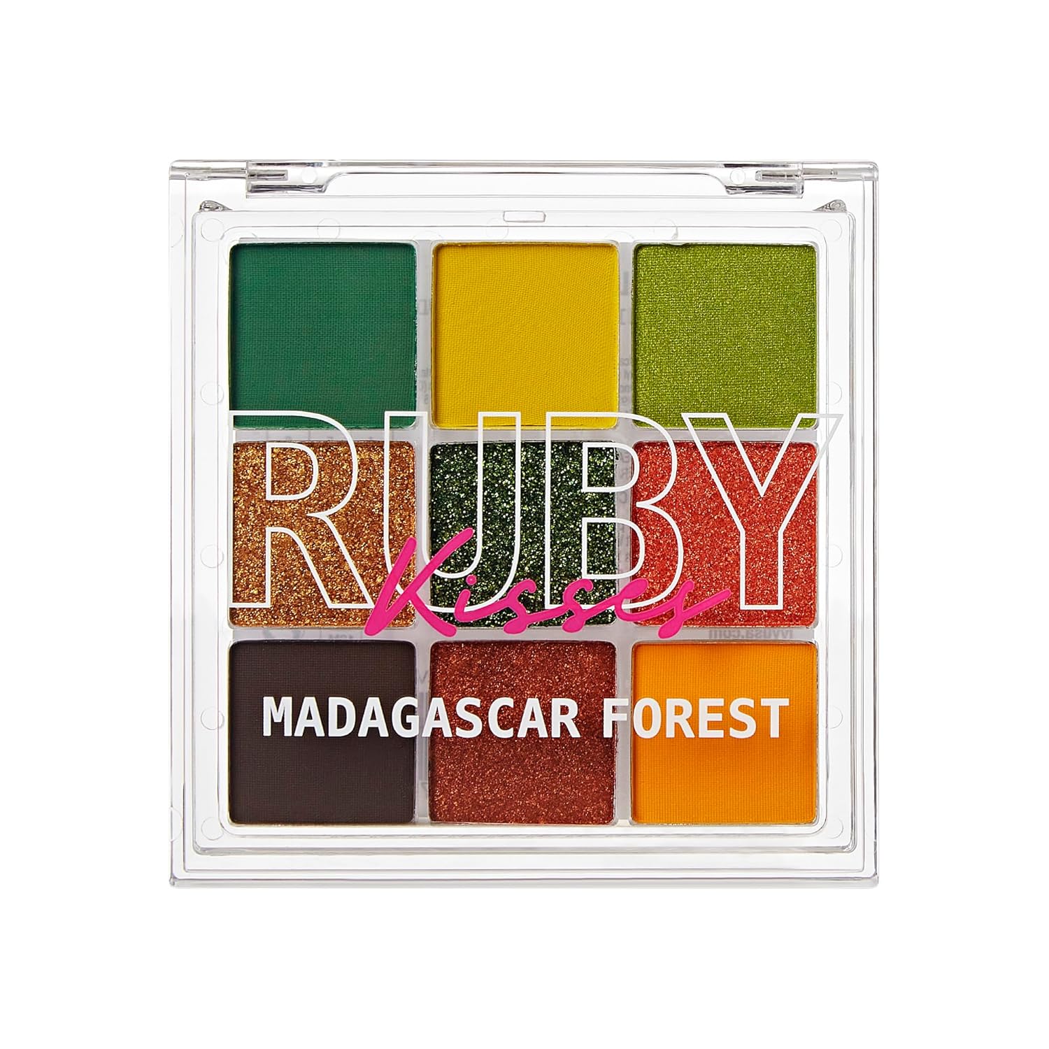 Ruby Kisses Madagascar Forest 9-Shade Eyeshadow Palette Matte Shimmer - Image 6