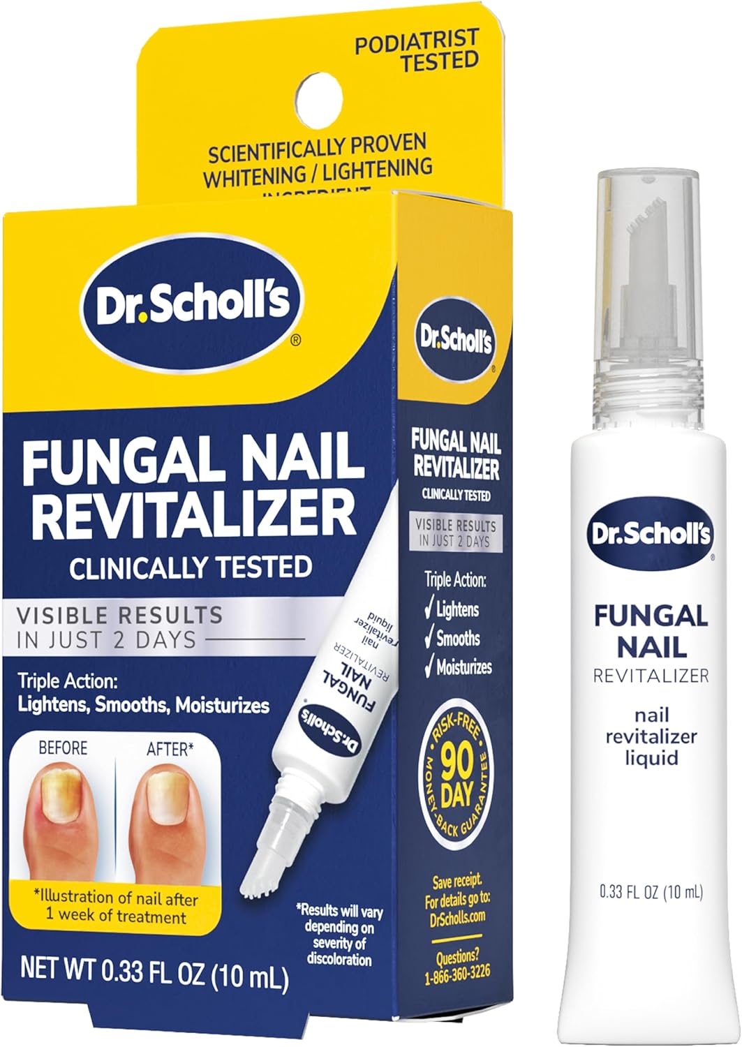 Dr. Scholl's Fungal Nail Revitalizer Liquid, 10ml
