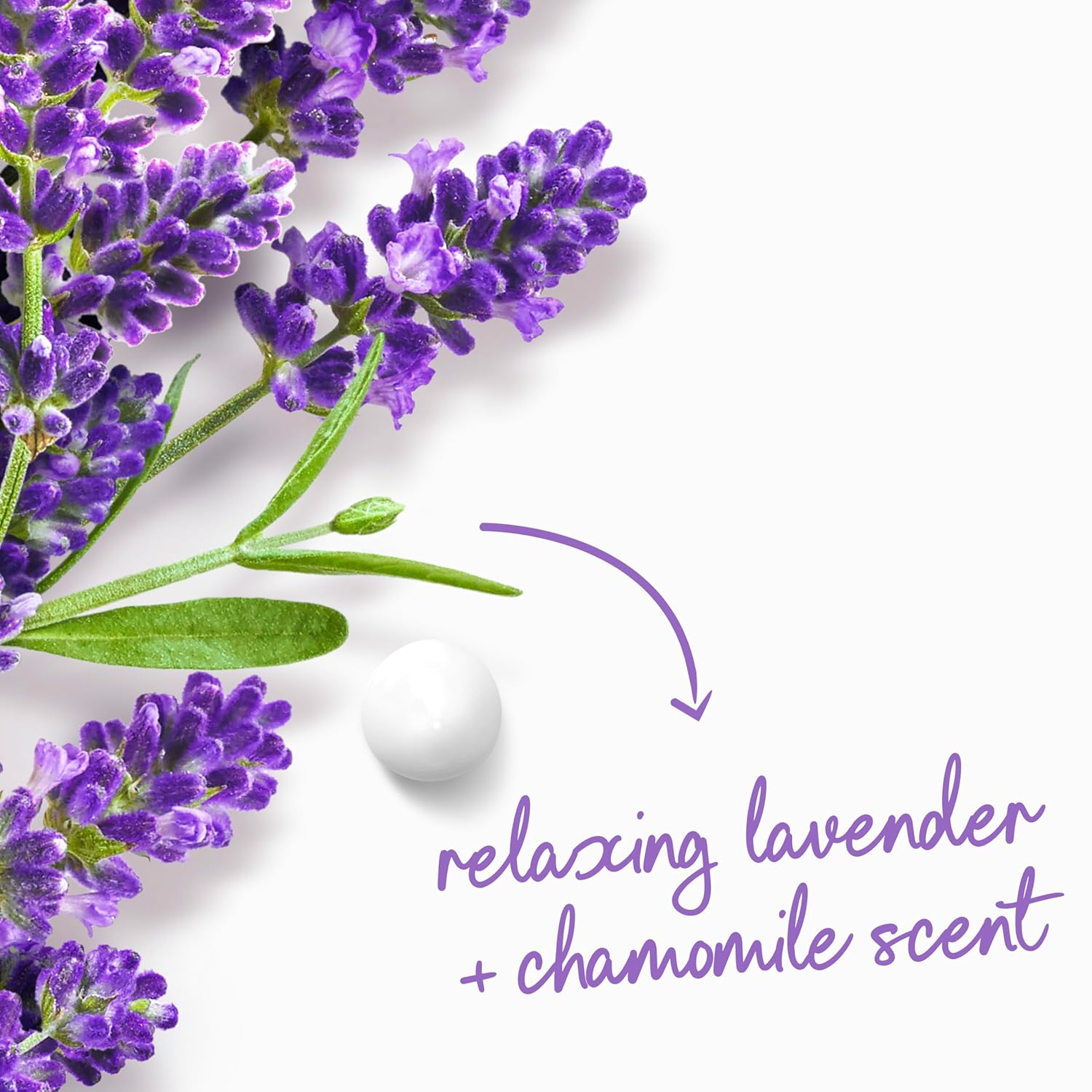 Dove Relaxing Lavender Oil Chamomile Body Wash with Pump, 30.6 oz, 3 Pack - Image 4