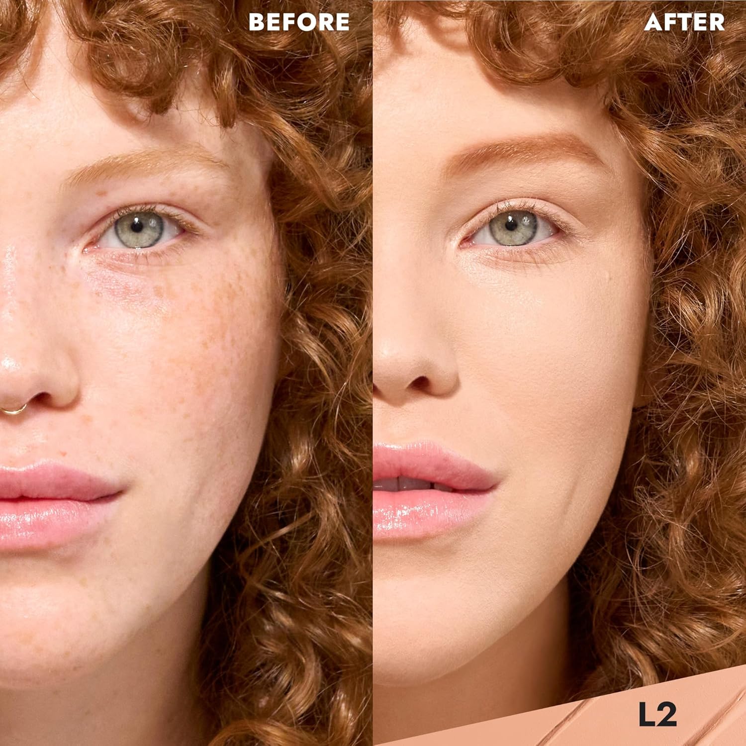 Cover FX L2 Total Coverage Cream Foundation and Longwear Concealer Discoloration Kit, Full Coverage - Image 3