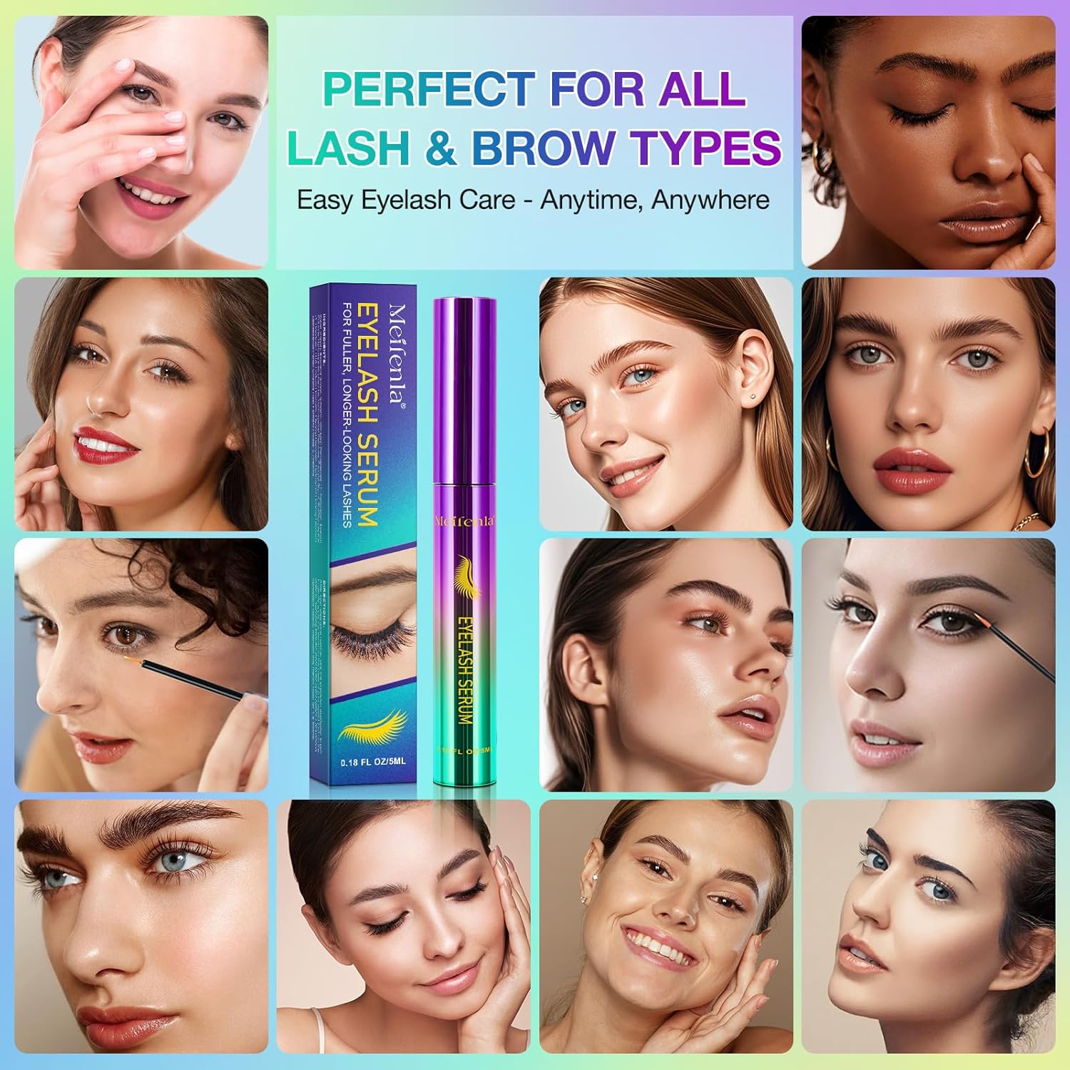 Lash Growth Serum for Thicker Fuller Longer Lashes Sensitive Eyes Gentle Formula - Image 11