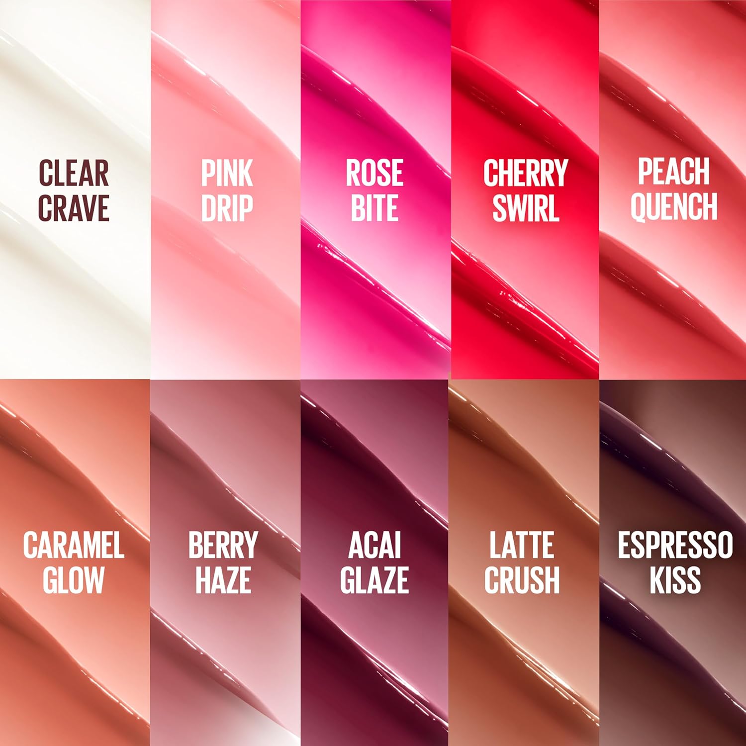 Maybelline Lifter Glaze Oil Balm Hydrating Lip Treatment Hyaluronic Acid Clear Crave 0.15 oz - Image 6