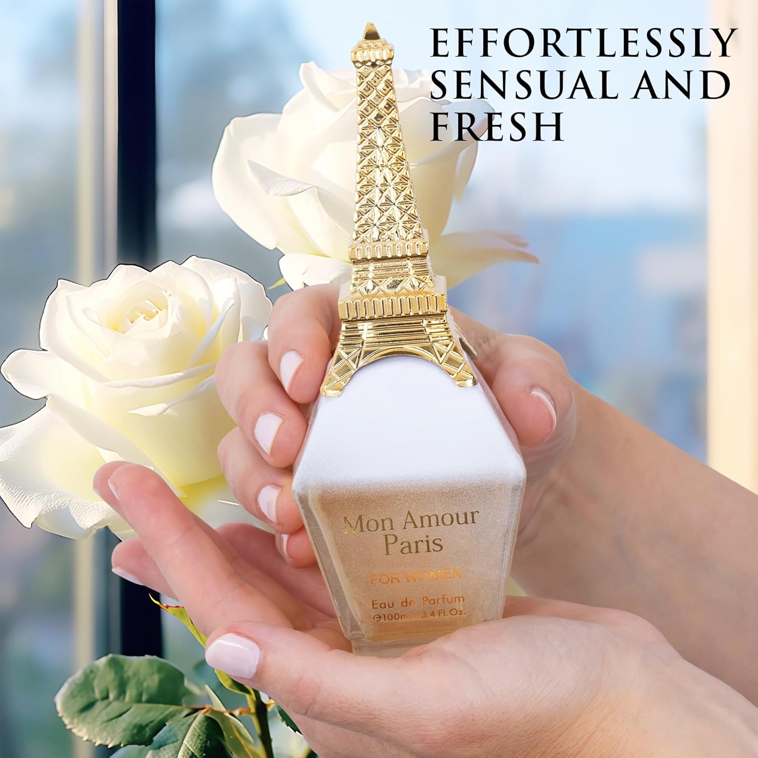 Mon Amour Paris Eau De Parfum for Women 100ml Floral Fruity Fragrance Bottle - Image 6