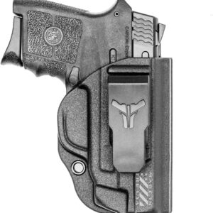 Smith & Wesson Bodyguard 380 IWB Holster - USA Made - Fits S&W Bodyguard 380 / Bodyguard 380 with Laser - Klipt IWB Holster by Blade-Tech Holsters, Inside Waistband Concealed Carry (Right Hand)