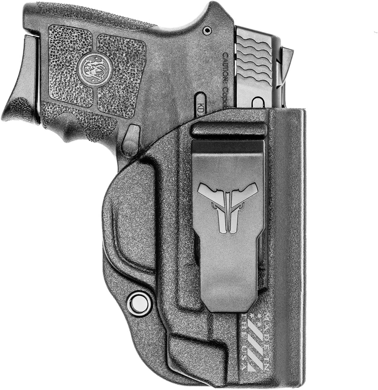 Smith & Wesson Bodyguard 380 IWB Holster - USA Made - Fits S&W Bodyguard 380 / Bodyguard 380 with Laser - Klipt IWB Holster by Blade-Tech Holsters, Inside Waistband Concealed Carry (Right Hand)