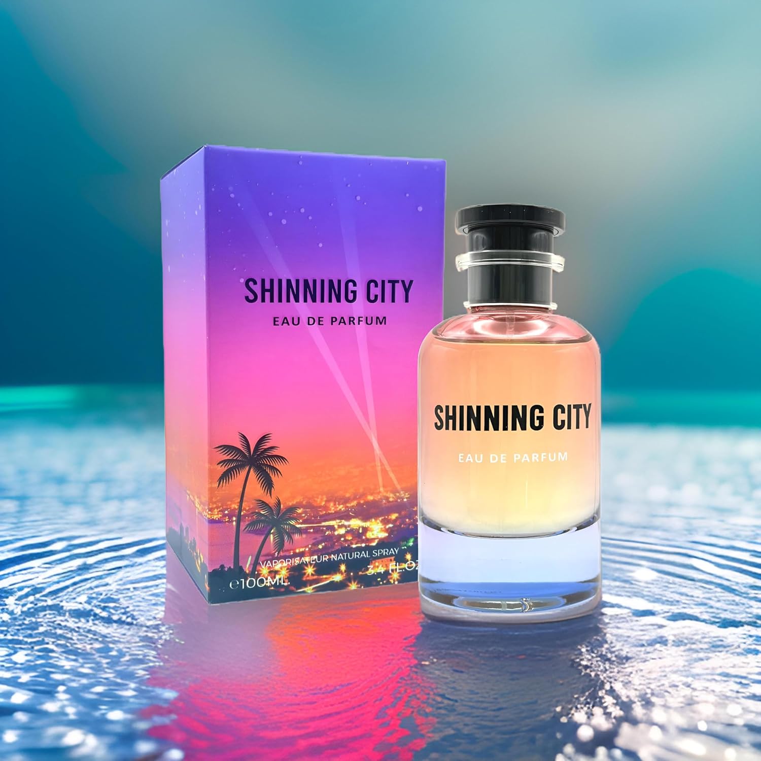 Emper Shinning City Unisex Eau de Parfum 3.4 Fl Oz Fresh Summer Fragrance - Image 2