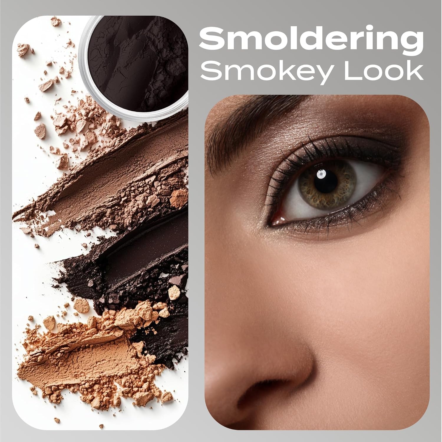 SweetFace Minerals Matte Black Eyeshadow Powder 5 Grams Waterproof Blendable - Image 2
