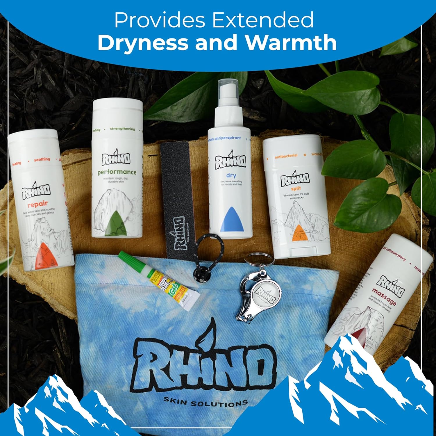Rhino Skin Solutions Dry Antiperspirant Spray for Enhanced Grip, 4 oz - Image 3