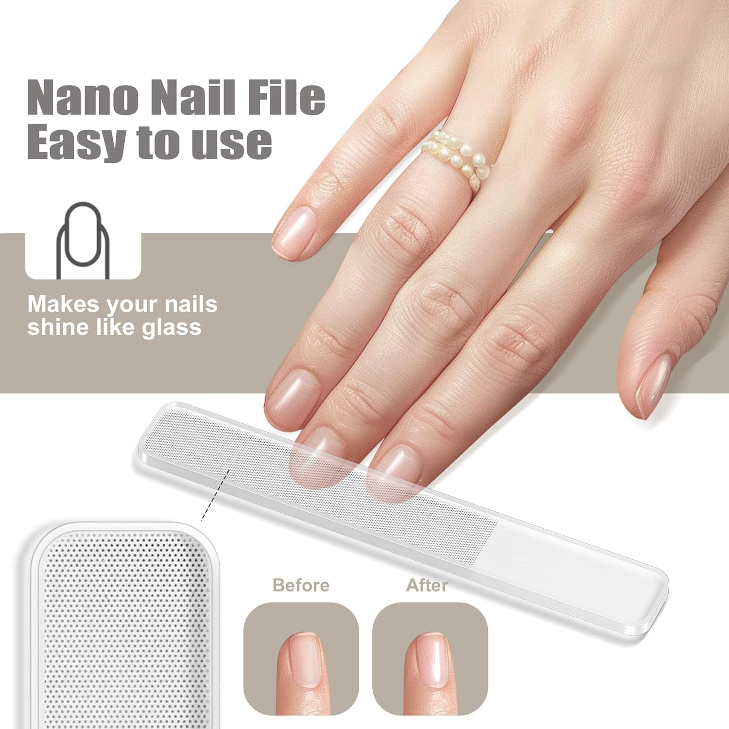 Premium Black Fingernail and Toenail Clipper Set for Adults, Sharp and Durable - Image 4