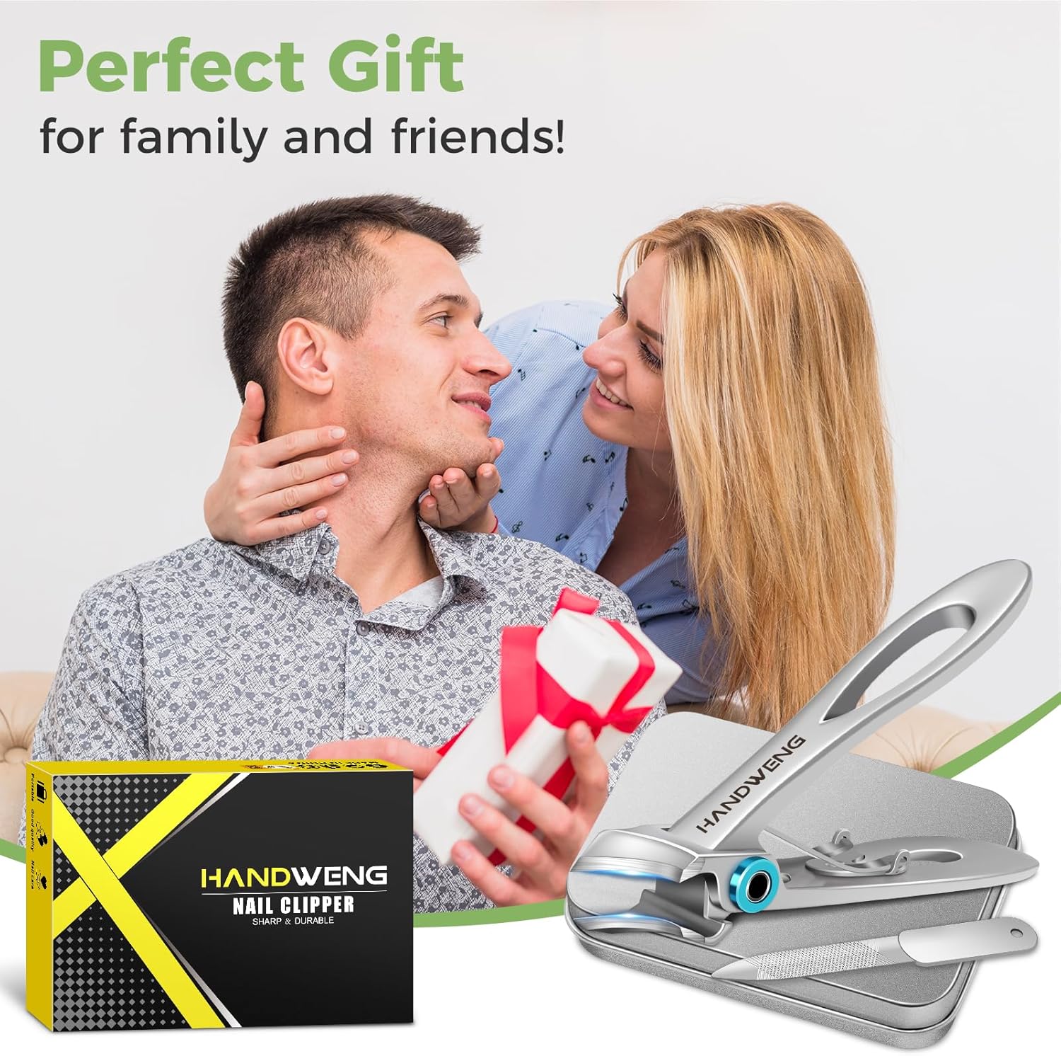 2025 Heavy Duty Slanted Nail Clippers for Thick Toenails and Fingernails Seniors - Image 6