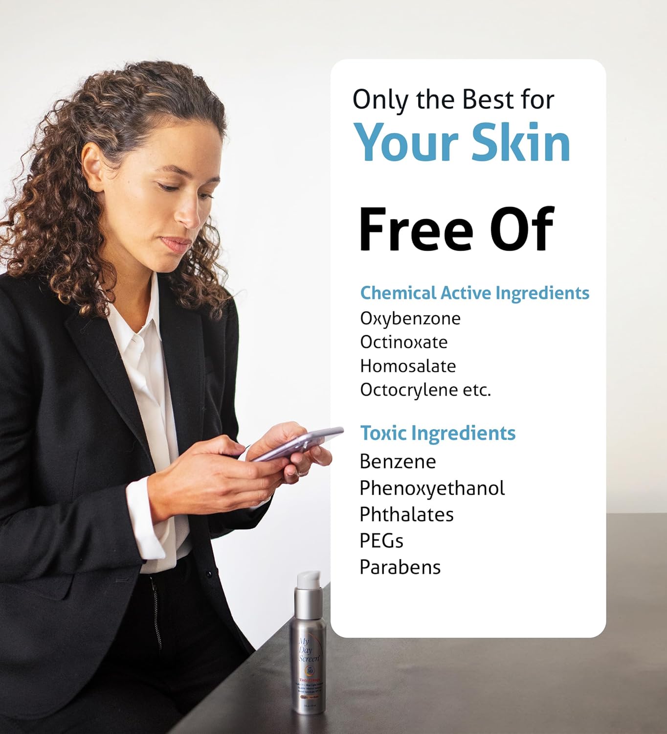 3-in-1 Tinted Moisturizer Drops for Fair/Light Skin, SPF 30, Vegan, 2 fl. oz - Image 6