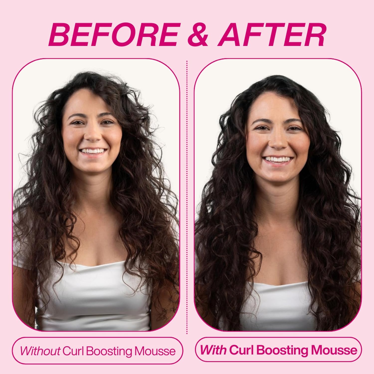 Dippity Do Girls with Curls Lightweight 200mL Curl Enhancing Mousse 2-Pack Hibiscus Olive Oil - Image 5