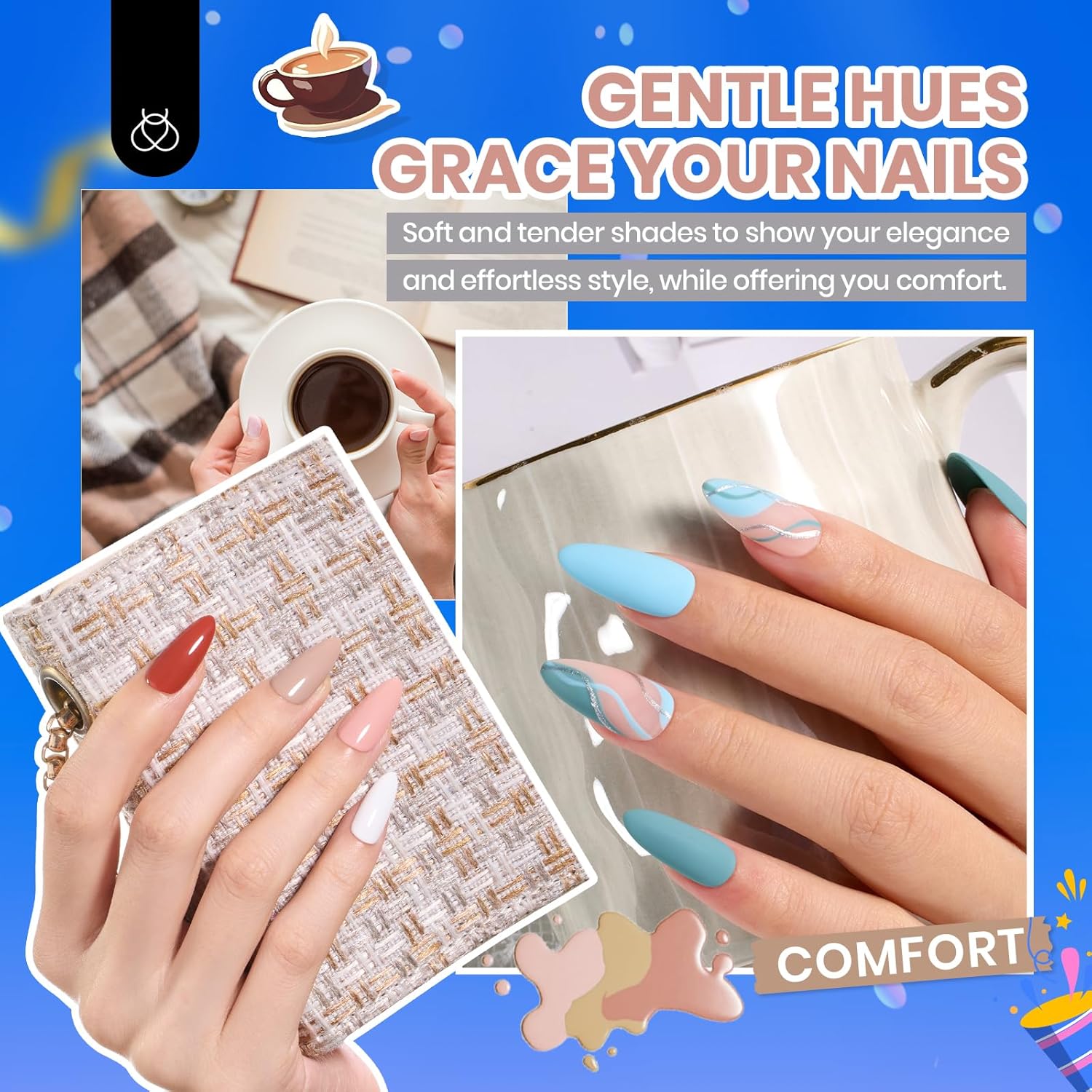 Beetles 69 Piece Gel Nail Polish Set 60 Colors with Base and Top Coats for All Seasons - Image 6