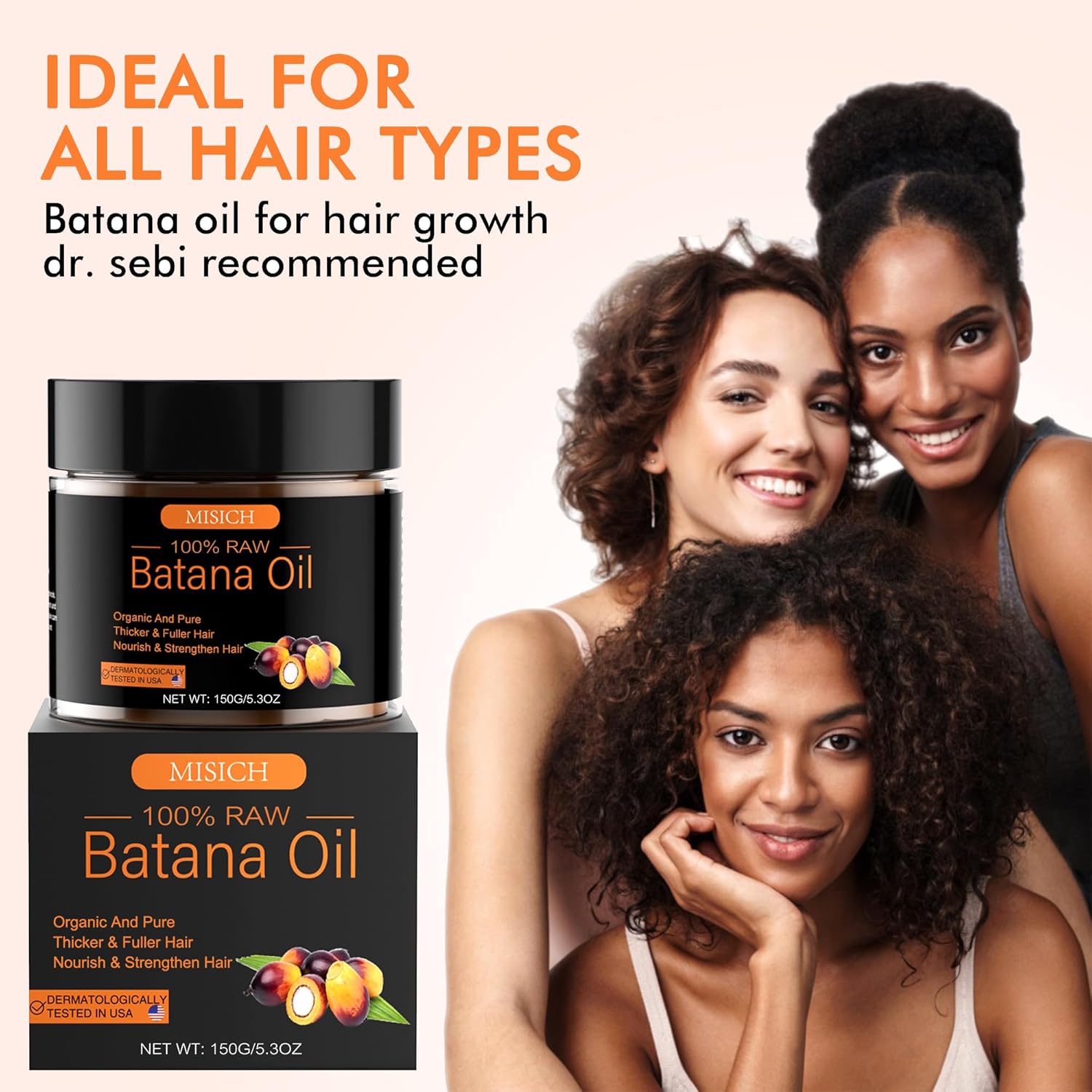 Pure Unrefined Organic Batana Oil for Hair Growth - 5.3 oz - Image 8