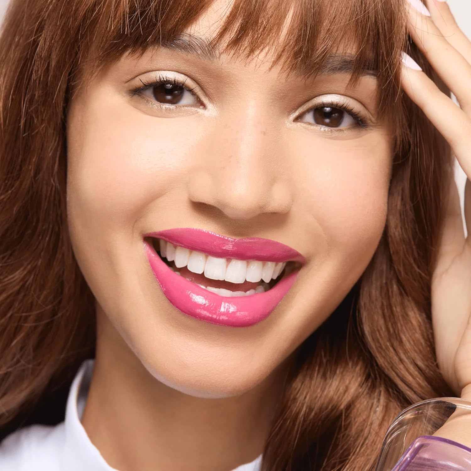 Gerard Cosmetics Electric Rose Supreme Lip Creme 0.3 oz Hot Pink Hydrating Liquid Lipstick - Image 5