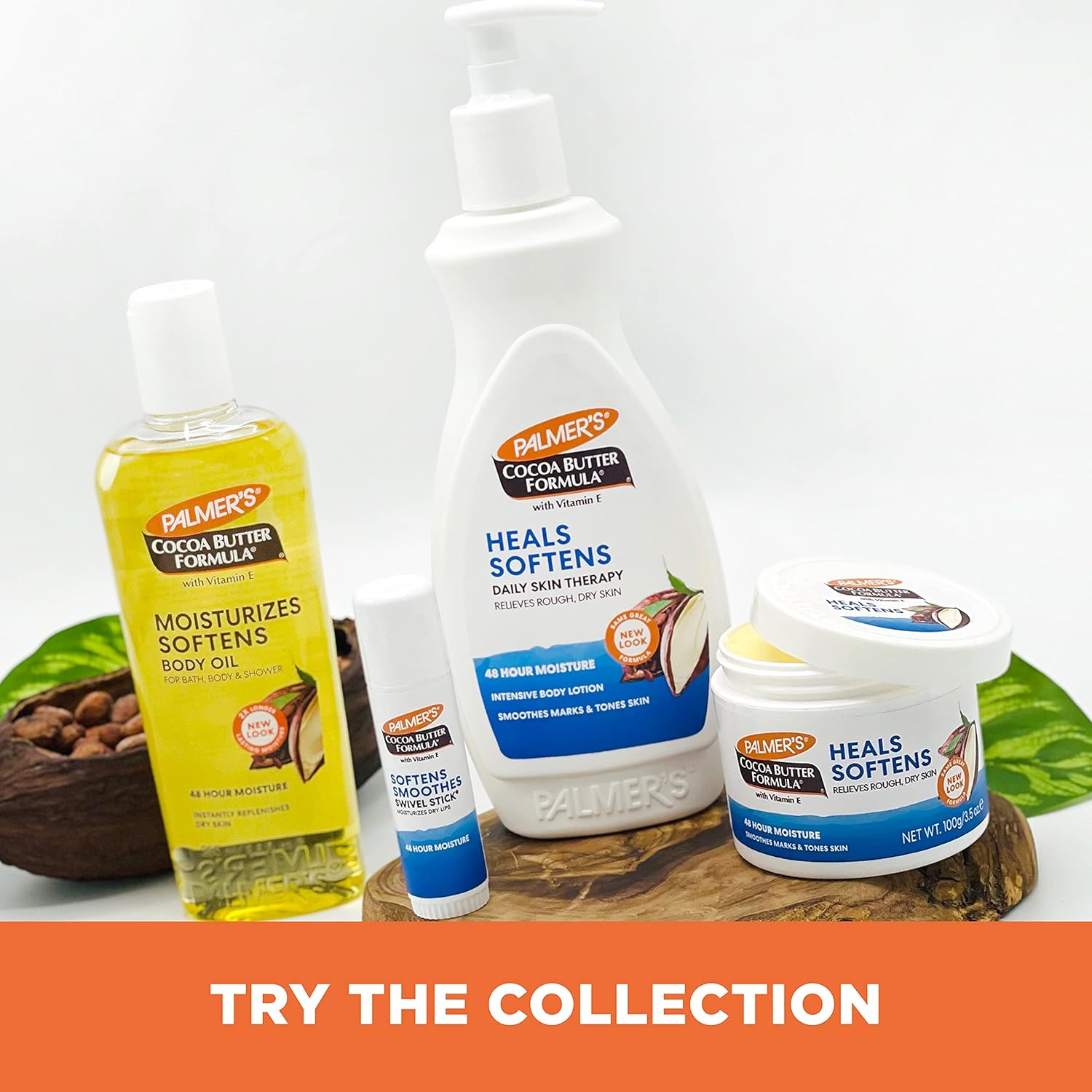 Palmer's Cocoa Butter Moisturizing Swivel Stick with Vitamin E, 3-Pack Lip Balm for Face and Body - Image 7