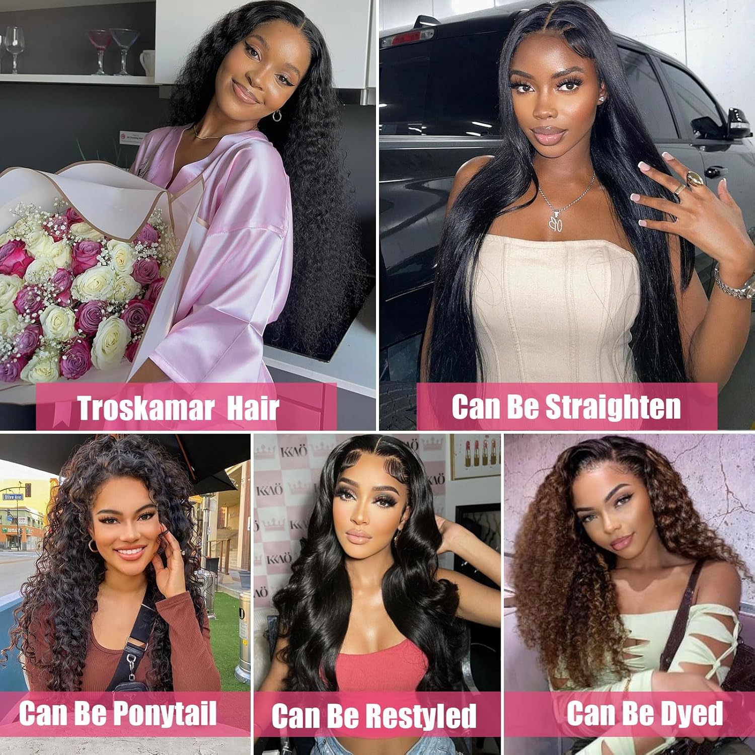 12A Brazilian Deep Wave Human Hair Curly Bundles 18 20 22 Inch Unprocessed 3pc Set - Image 6