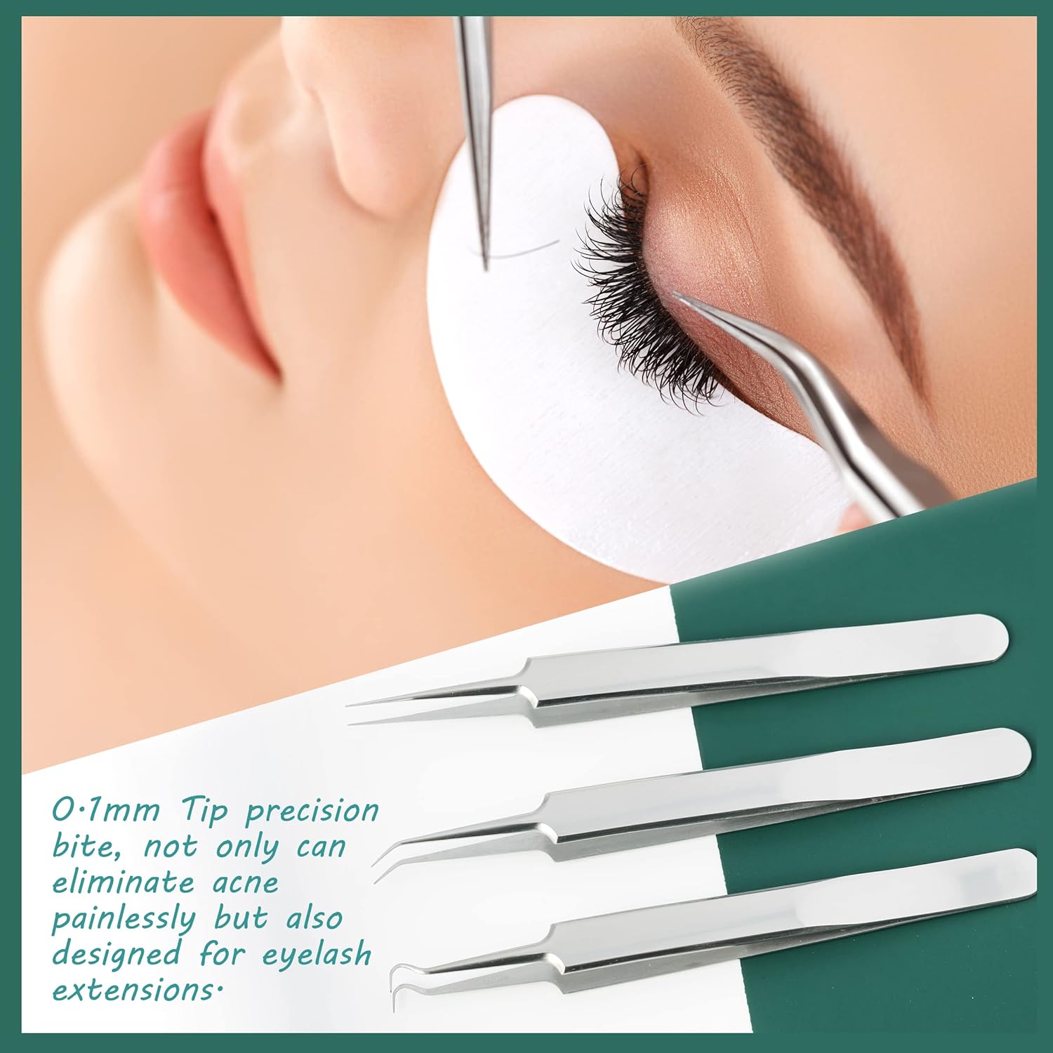 16 Piece Stainless Steel Blackhead Remover Tool Kit 2025 with Metal Case - Image 3