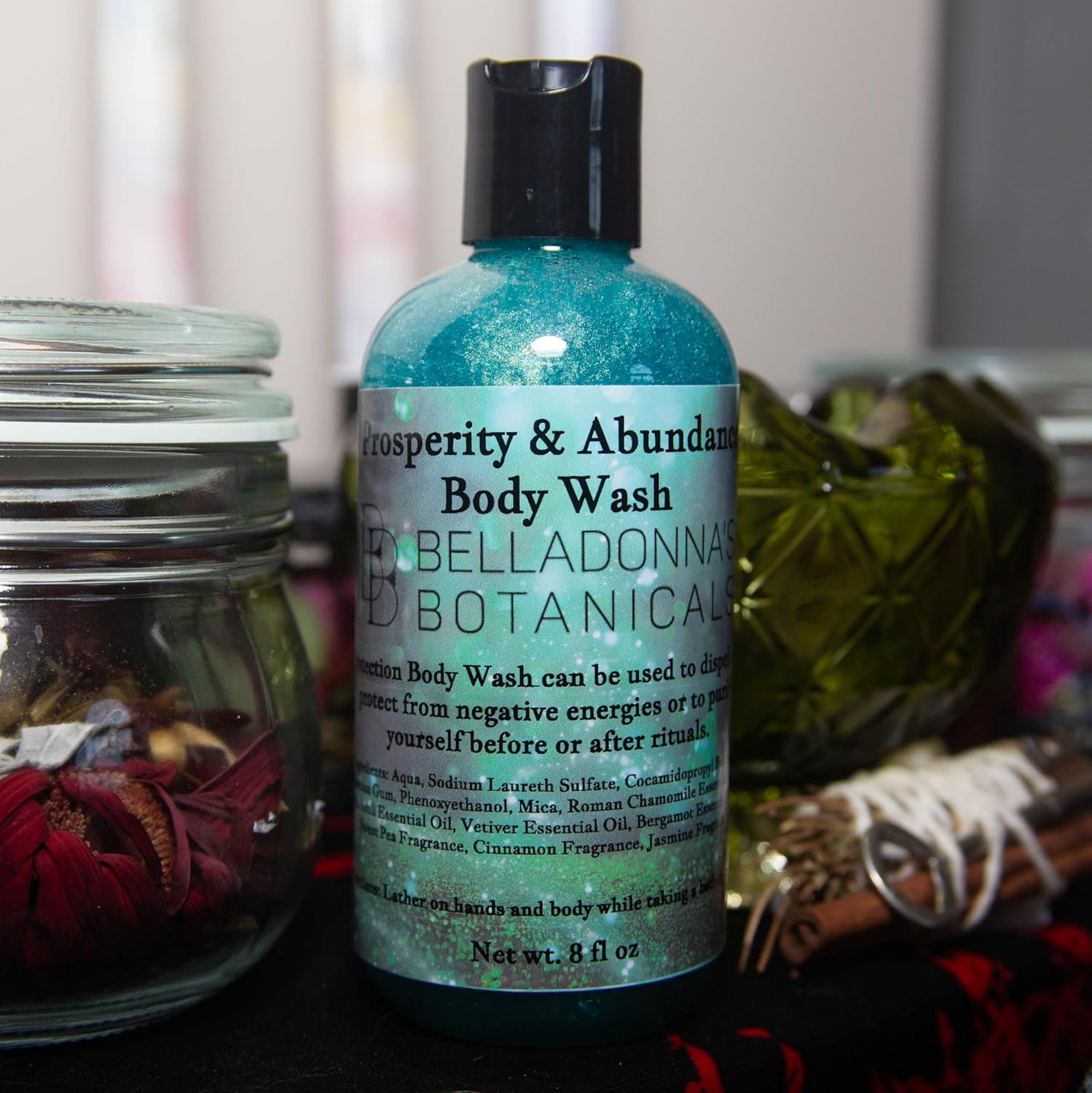 Prosperity & Abundance 16 oz Hydrating Body Wash for Nourishing Skin - Image 2