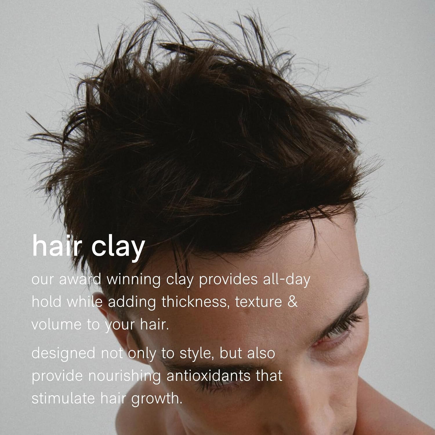 Jack Henry Premium Men's Hair Clay 1.6 oz Matte Finish Low Shine Natural Formula - Image 6