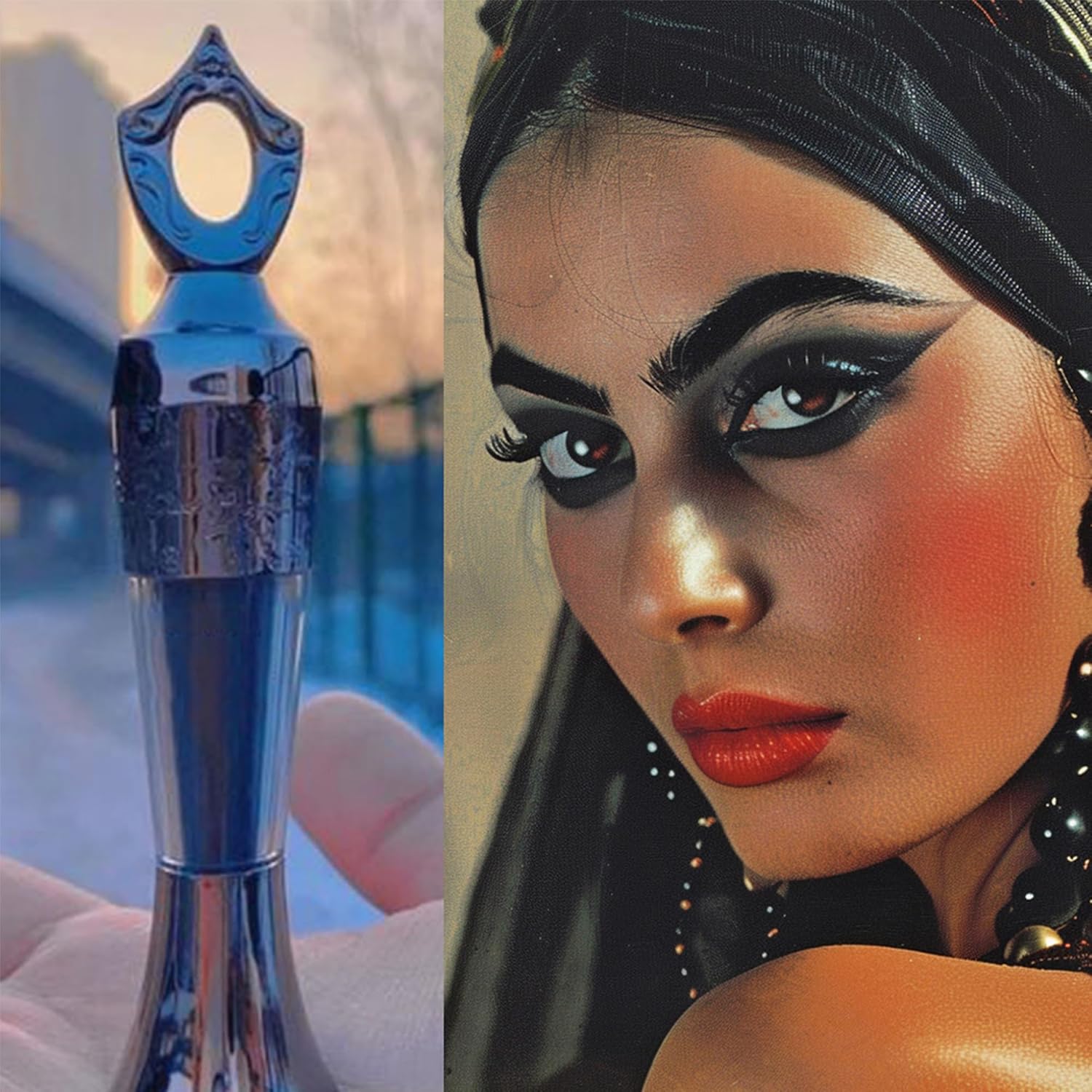 Long-Wearing #01 Black Powder Eyeliner for Women, Smudge-Proof, Easy Application - Image 5