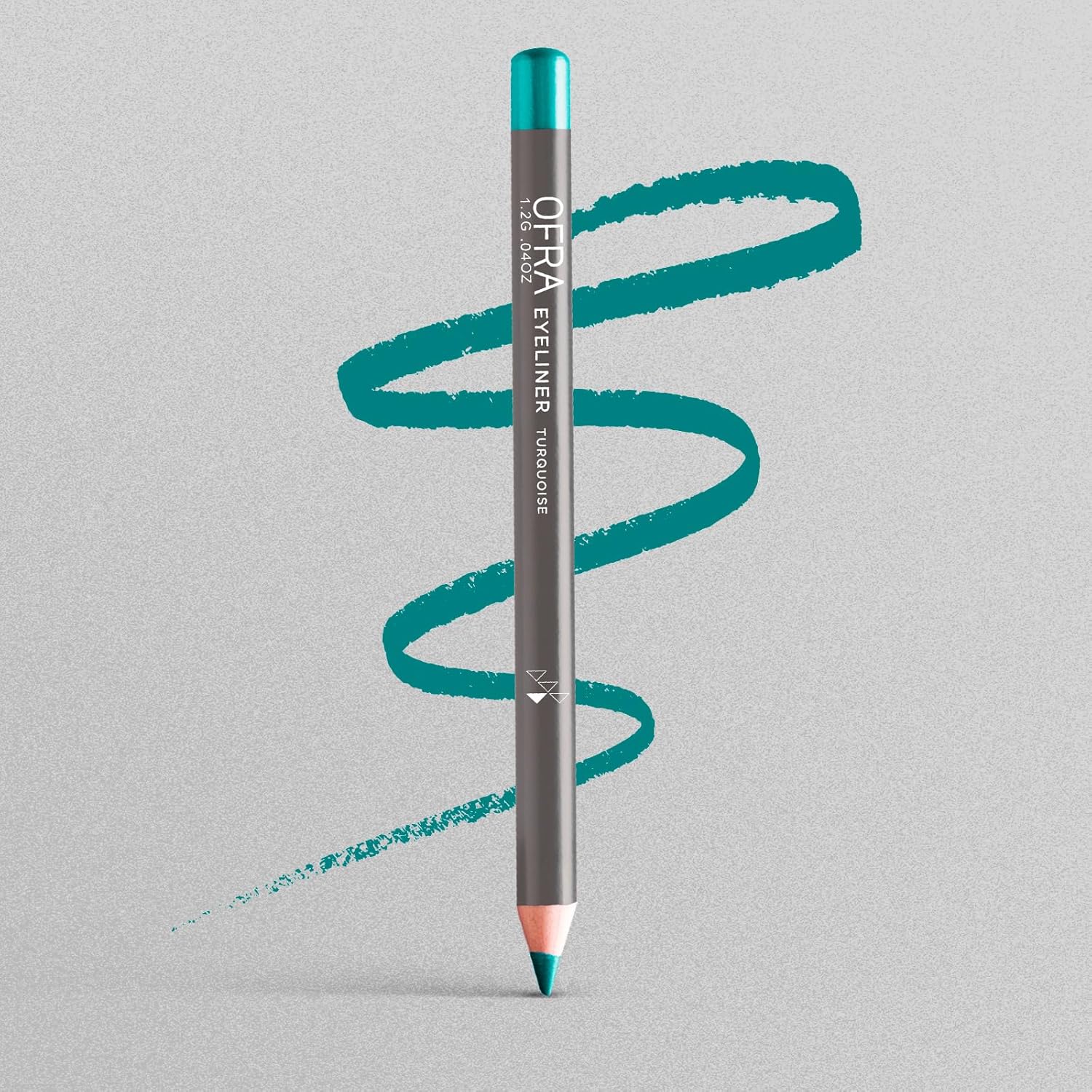 OFRA Waterproof Turquoise Eyeliner Pencil Smudge-Proof Easy Glide All-Day Wear - Image 3