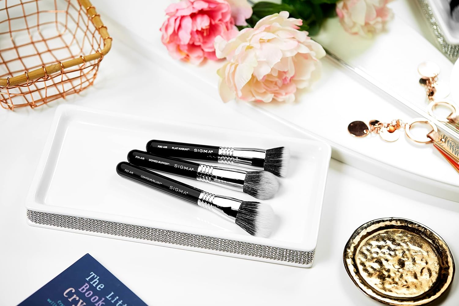 Sigma Beauty F80 Air Flat Kabuki Brush – Flat Top Kabuki Foundation Brush with Premium Synthetic Fibers for Evenly Blending and Buffing Foundation, Compatible with Liquid & Cream Makeup Product - Image 8