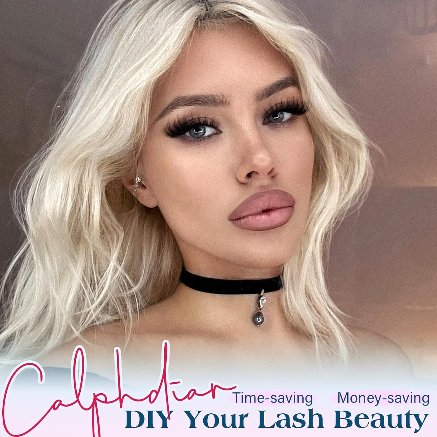 Calphdiar 70D Cluster Eyelash Extensions 360PCS Fluffy D-Curl Wispy Lashes 10-18mm - Image 5