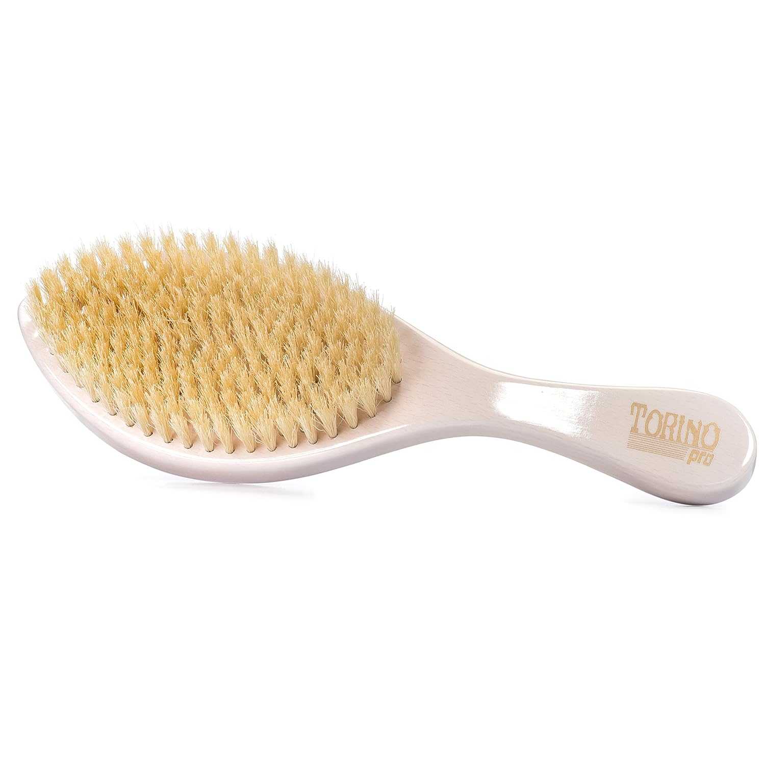 Torino Pro #640 Soft Curve 360 Wave Brush 100% Boar Bristles for Polishing and Finishing - Image 5