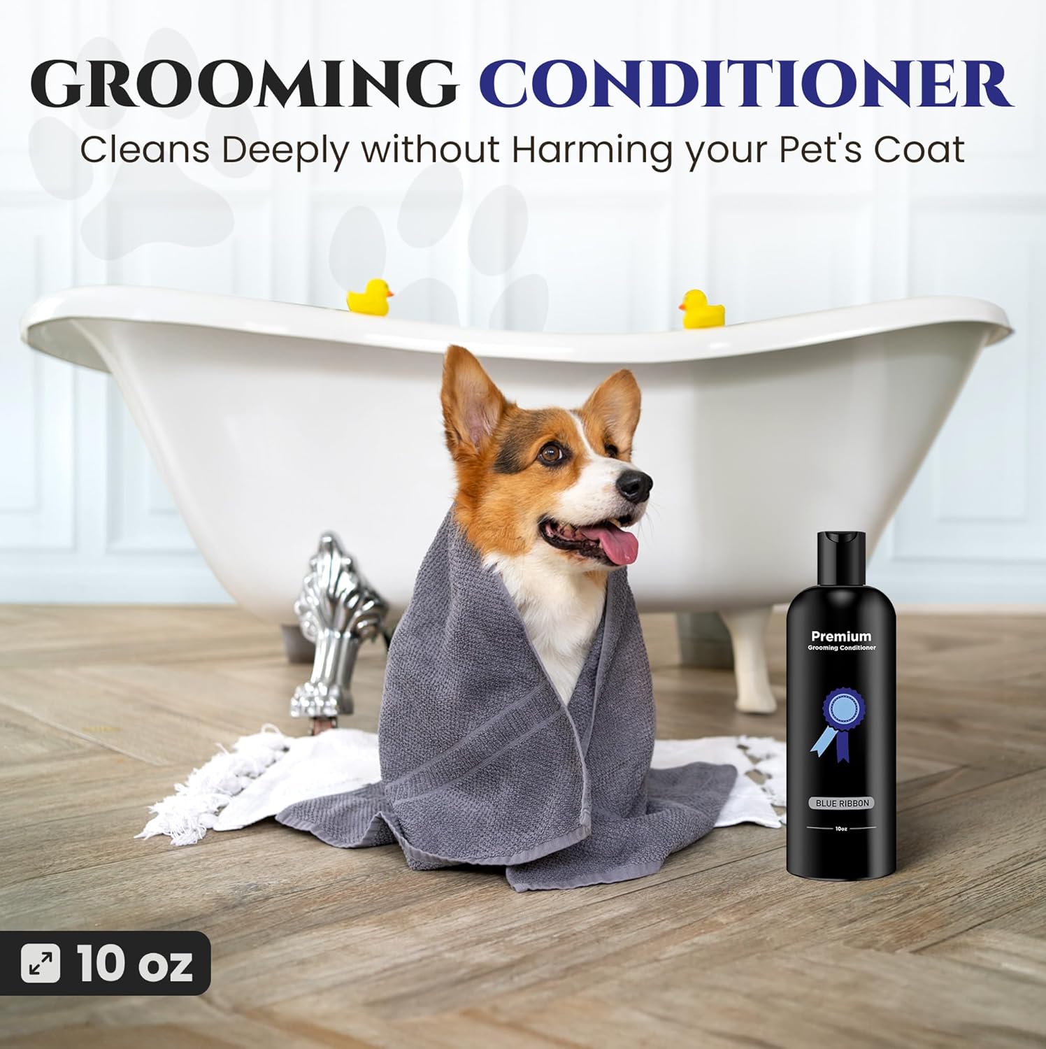 Itchy Skin Relief Dog Shampoo Conditioner and Deodorizing Grooming Spray Set 16oz - Image 4