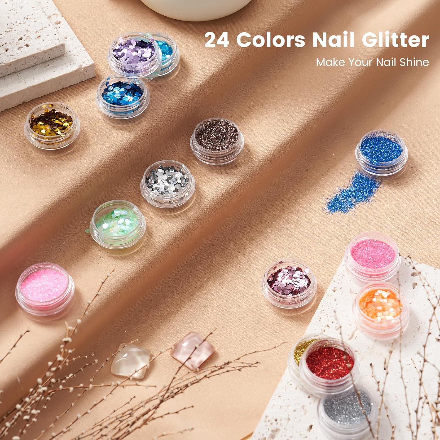 Beginner Acrylic Nail Kit with UV Lamp, 1oz Liquid, Electric Drill, and Practice Hand - Image 7