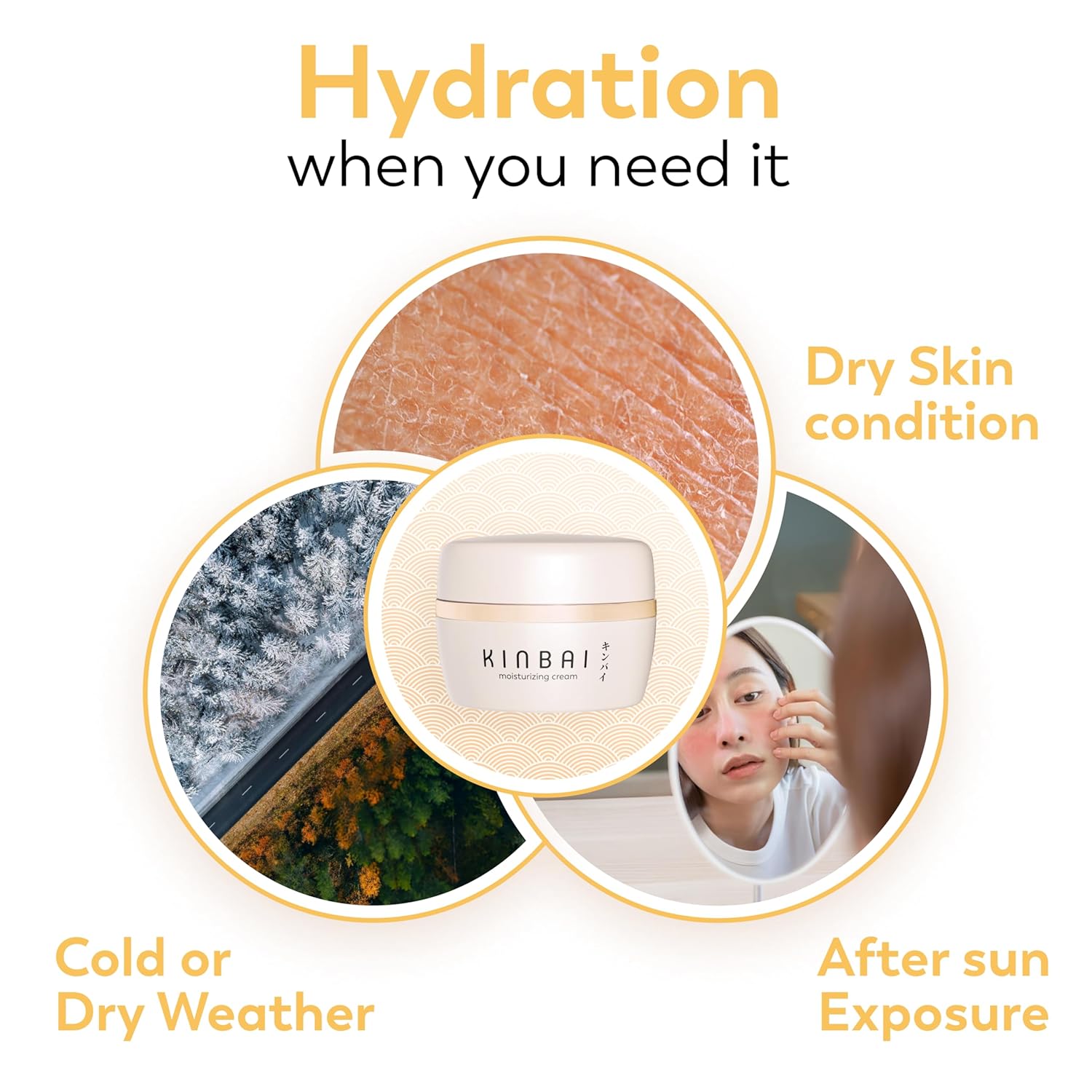 Hydrating Collagen Peptide Face Cream Moisturizer for Women, Dry Skin Relief, 1.7 Fl Oz - Image 4